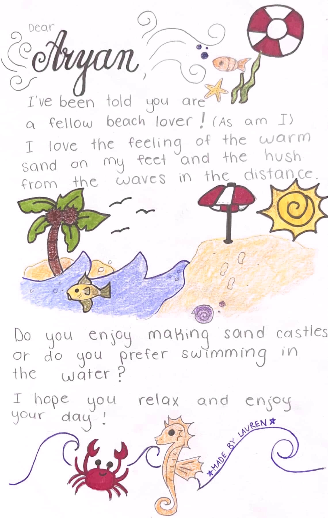 Patient Pen Pal — photo 10